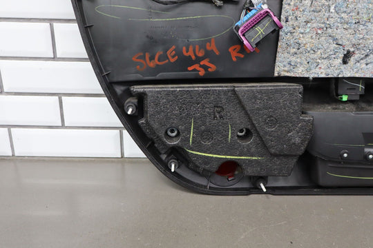 2005 - 2008 C6 Corvette Right Passenger Interior Door Trim Panel (Ebony 193)