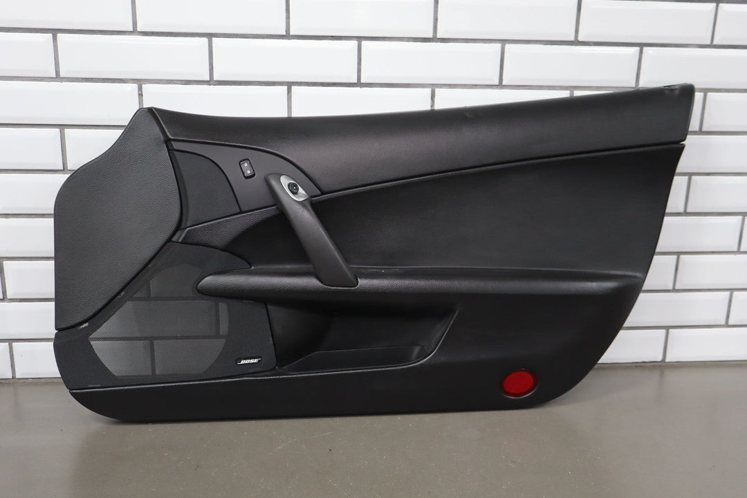 2005 - 2008 C6 Corvette Right Passenger Interior Door Trim Panel (Ebony 193)