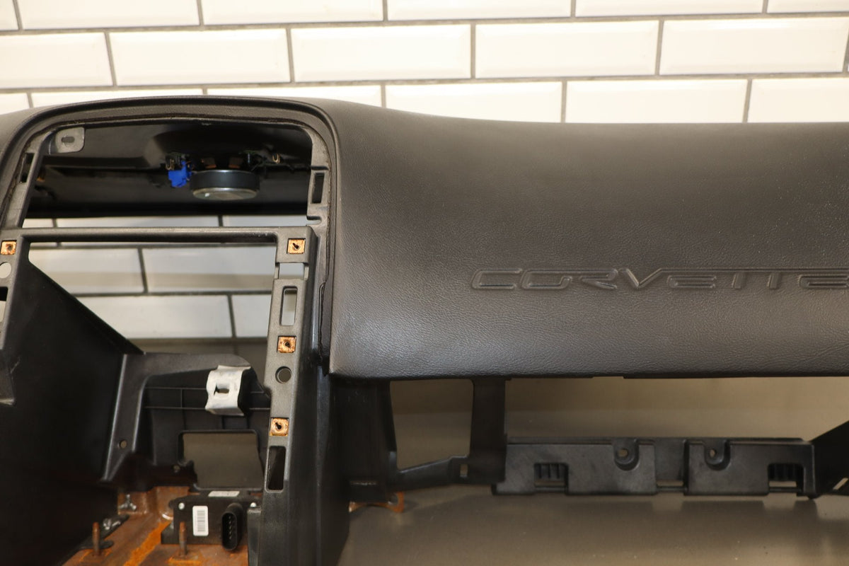 2005-2008 Chevrolet Corvette C6 Dash Panel W/ HUD Black 193
