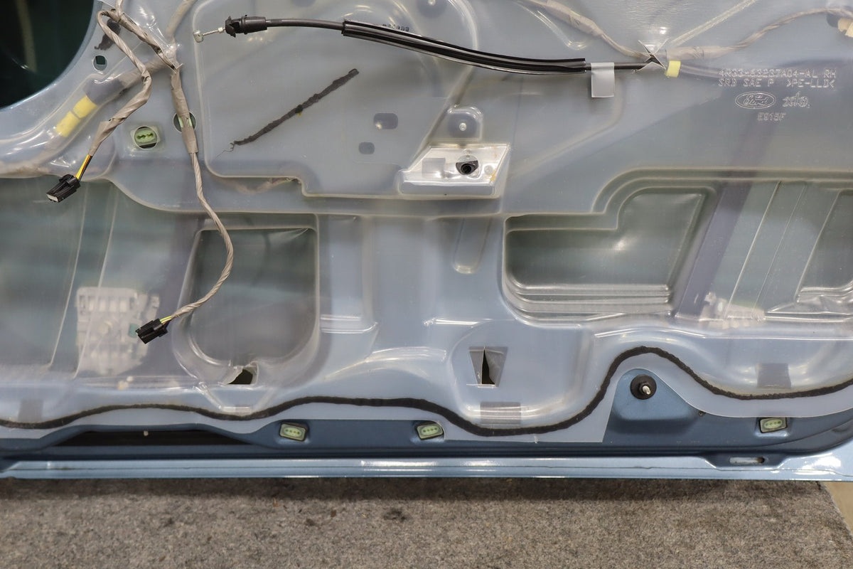 2005-2009 Ford Mustang Right Front Door Windveil Blue P3 Convertible