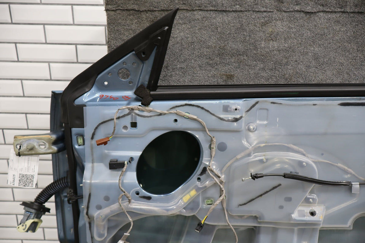 2005-2009 Ford Mustang Right Front Door Windveil Blue P3 Convertible