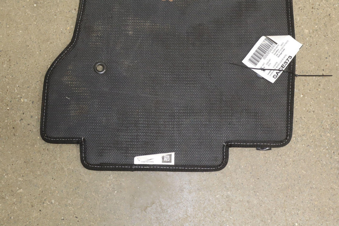 2005 - 2010 C6 Corvette Pair LH&RH Lloyd Black Cloth Floor Mats