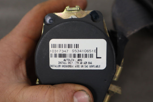 2005 - 2012 C6 Corvette Base Coupe Left Driver Seat Belt Retractor