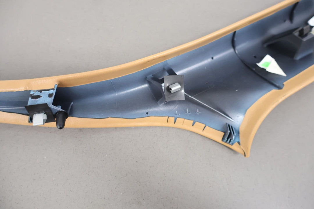 2005 - 2012 Porsche 911 997 Left Interior A - Pillar Trim Panel (Sand Beige)