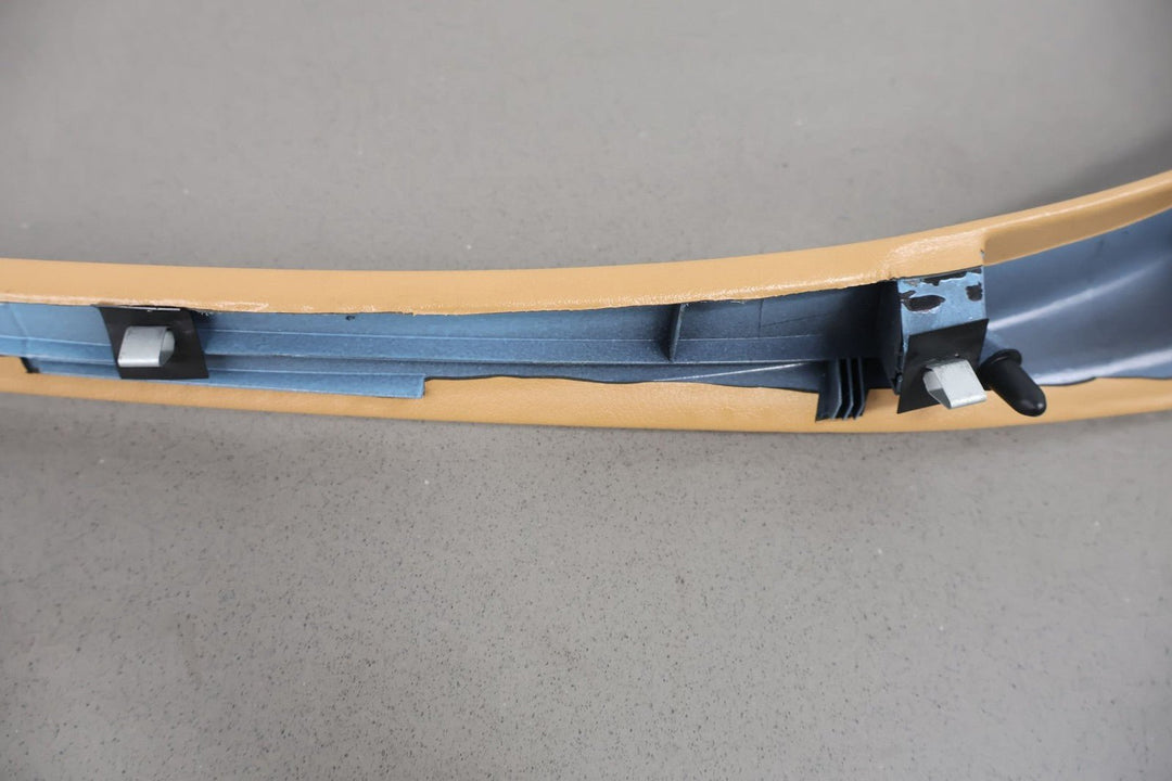 2005 - 2012 Porsche 911 997 Left Interior A - Pillar Trim Panel (Sand Beige)