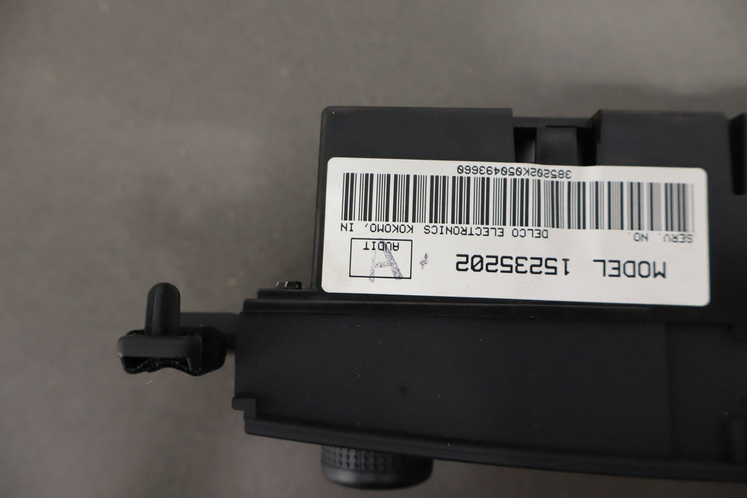 2005 - 2013 C6 Corvette Automatic Temperature Climate Control (Opt CJ2)