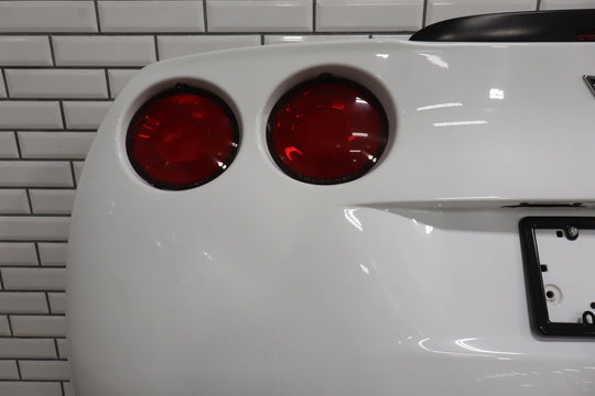 2005 - 2013 C6 Corvette Base Model Rear Bumper W/Lights *Arctic White 10U*