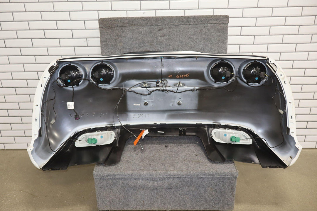 2005 - 2013 C6 Corvette Base Model Rear Bumper W/Lights *Arctic White 10U*