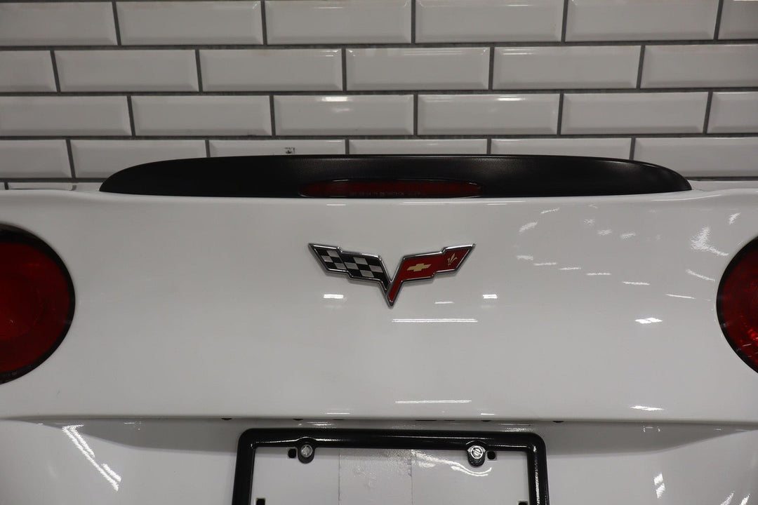 2005 - 2013 C6 Corvette Base Model Rear Bumper W/Lights *Arctic White 10U*