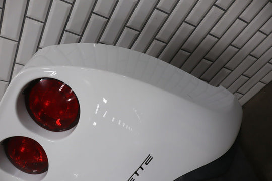 2005 - 2013 C6 Corvette Base Model Rear Bumper W/Lights *Arctic White 10U*