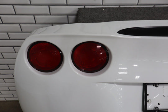 2005 - 2013 C6 Corvette Base Model Rear Bumper W/Lights *Arctic White 10U*
