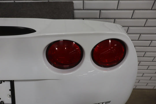 2005 - 2013 C6 Corvette Base Model Rear Bumper W/Lights *Arctic White 10U*