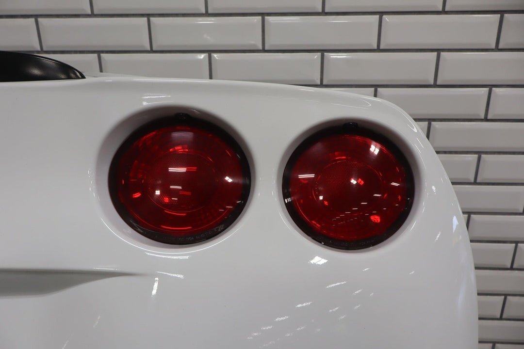 2005 - 2013 C6 Corvette Base Model Rear Bumper W/Lights *Arctic White 10U*