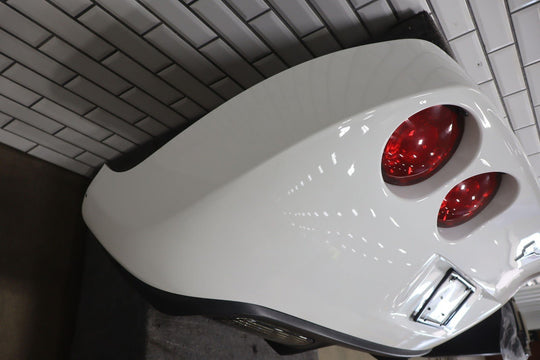 2005 - 2013 C6 Corvette Base Model Rear Bumper W/Lights *Arctic White 10U*
