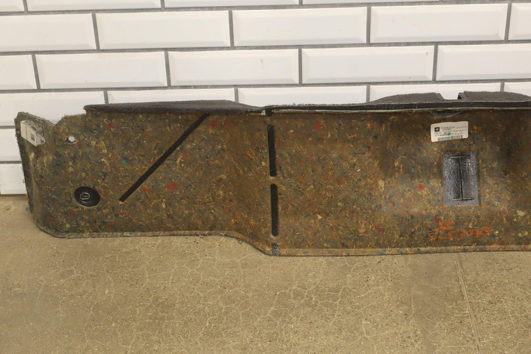 2005 - 2013 C6 Corvette Convertible Trunk Carpet Cleanout Black *Damaged Doors*