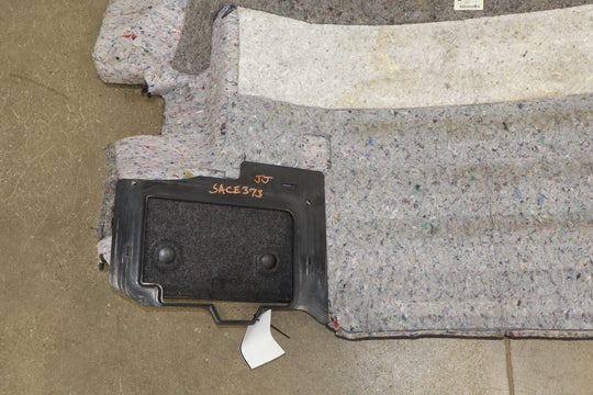 2005 - 2013 C6 Corvette Convertible Trunk Carpet Cleanout Black *Damaged Doors*