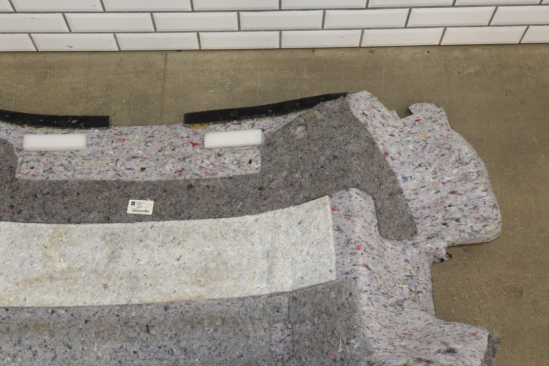 2005 - 2013 C6 Corvette Convertible Trunk Carpet Cleanout Black *Damaged Doors*