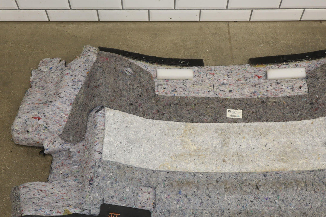 2005 - 2013 C6 Corvette Convertible Trunk Carpet Cleanout Black *Damaged Doors*