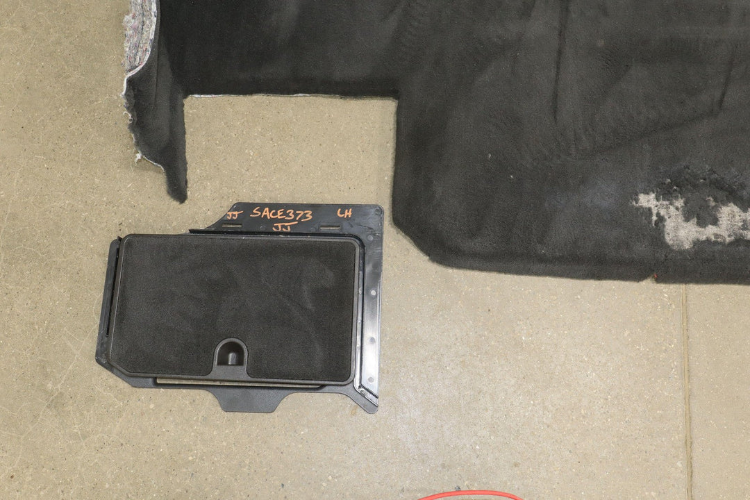 2005 - 2013 C6 Corvette Convertible Trunk Carpet Cleanout Black *Damaged Doors*