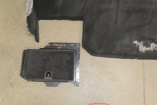 2005 - 2013 C6 Corvette Convertible Trunk Carpet Cleanout Black *Damaged Doors*