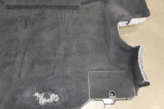 2005 - 2013 C6 Corvette Convertible Trunk Carpet Cleanout Black *Damaged Doors*