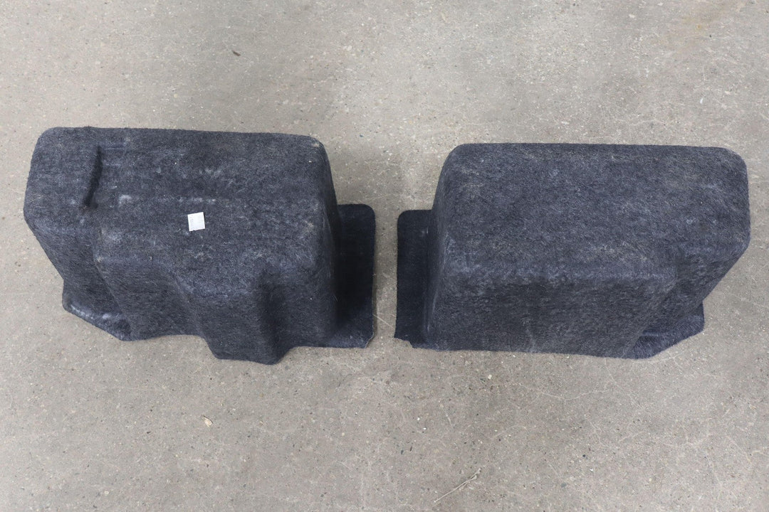 2005 - 2013 C6 Corvette Convertible Trunk Carpet Cleanout Black *Damaged Doors*