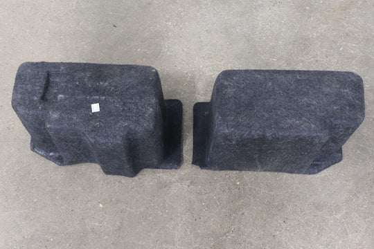 2005 - 2013 C6 Corvette Convertible Trunk Carpet Cleanout Black *Damaged Doors*