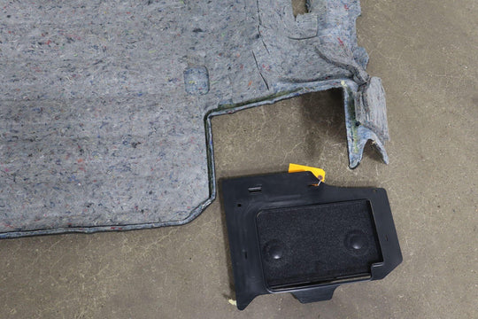 2005 - 2013 C6 Corvette Coupe Trunk Carpet Cleanout Black