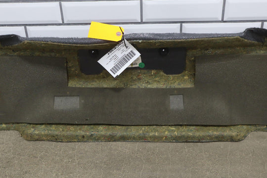 2005 - 2013 C6 Corvette Coupe Trunk Carpet Cleanout Black