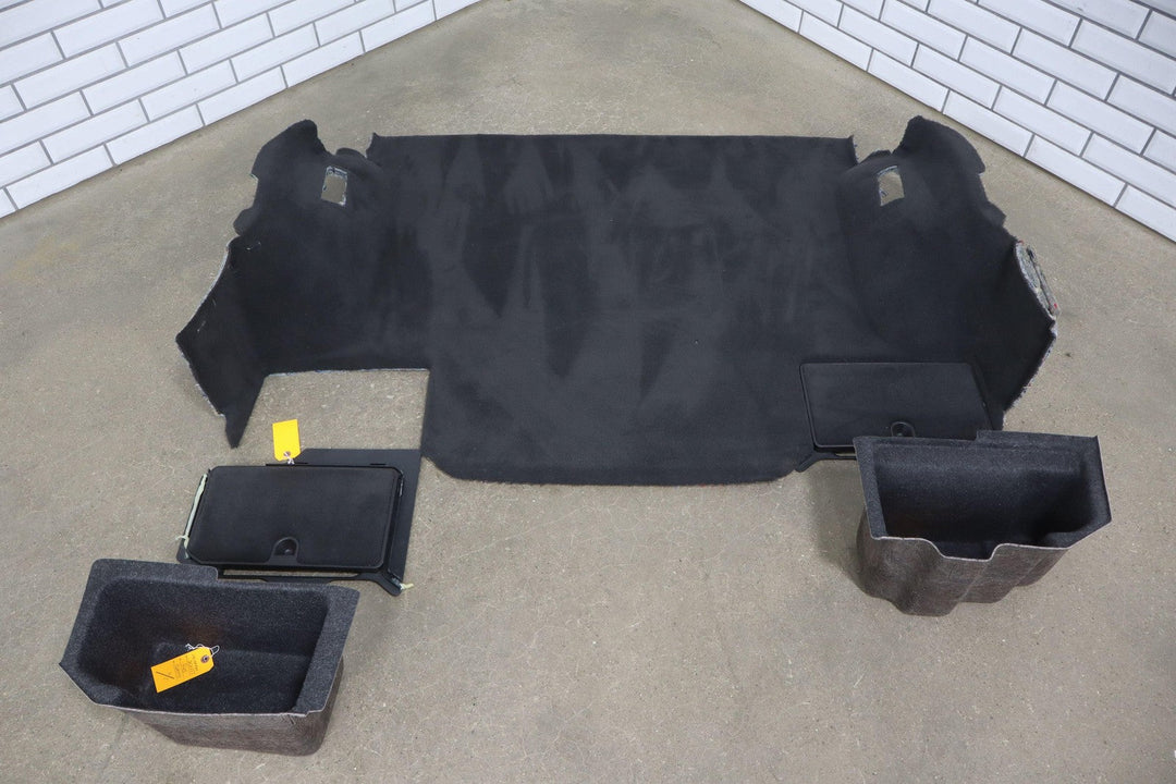 2005 - 2013 C6 Corvette Coupe Trunk Carpet Cleanout Black