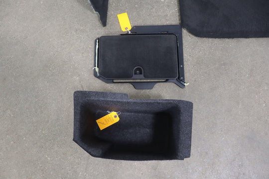 2005 - 2013 C6 Corvette Coupe Trunk Carpet Cleanout Black