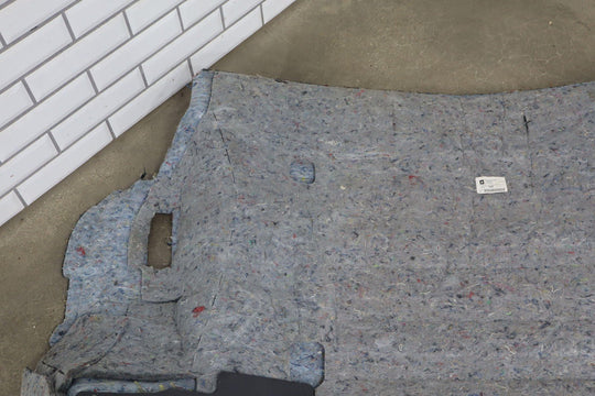 2005 - 2013 C6 Corvette Coupe Trunk Carpet Cleanout Black