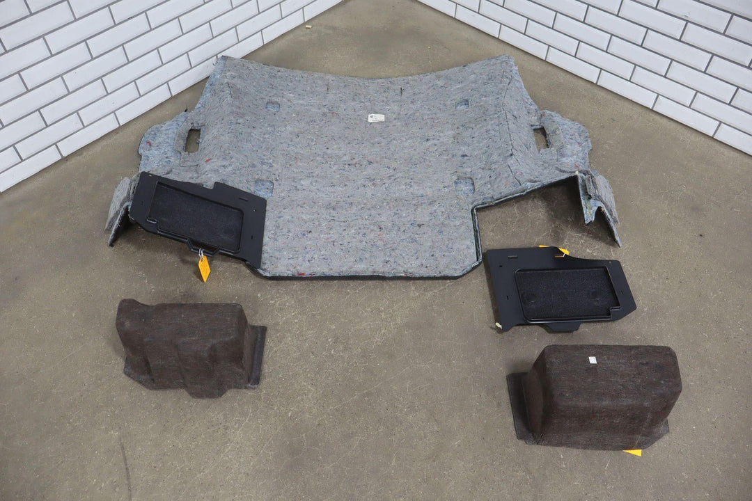 2005 - 2013 C6 Corvette Coupe Trunk Carpet Cleanout Black