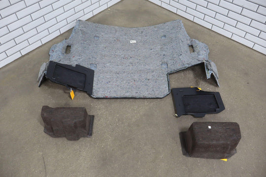 2005 - 2013 C6 Corvette Coupe Trunk Carpet Cleanout Black