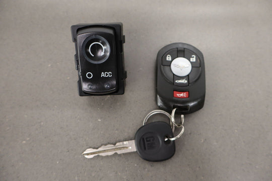 2005 - 2013 C6 Corvette Dash Mounted Ignition Switch Button W/Key