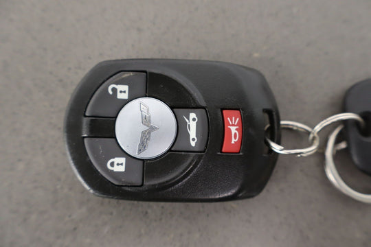 2005 - 2013 C6 Corvette Dash Mounted Ignition Switch Button W/Key