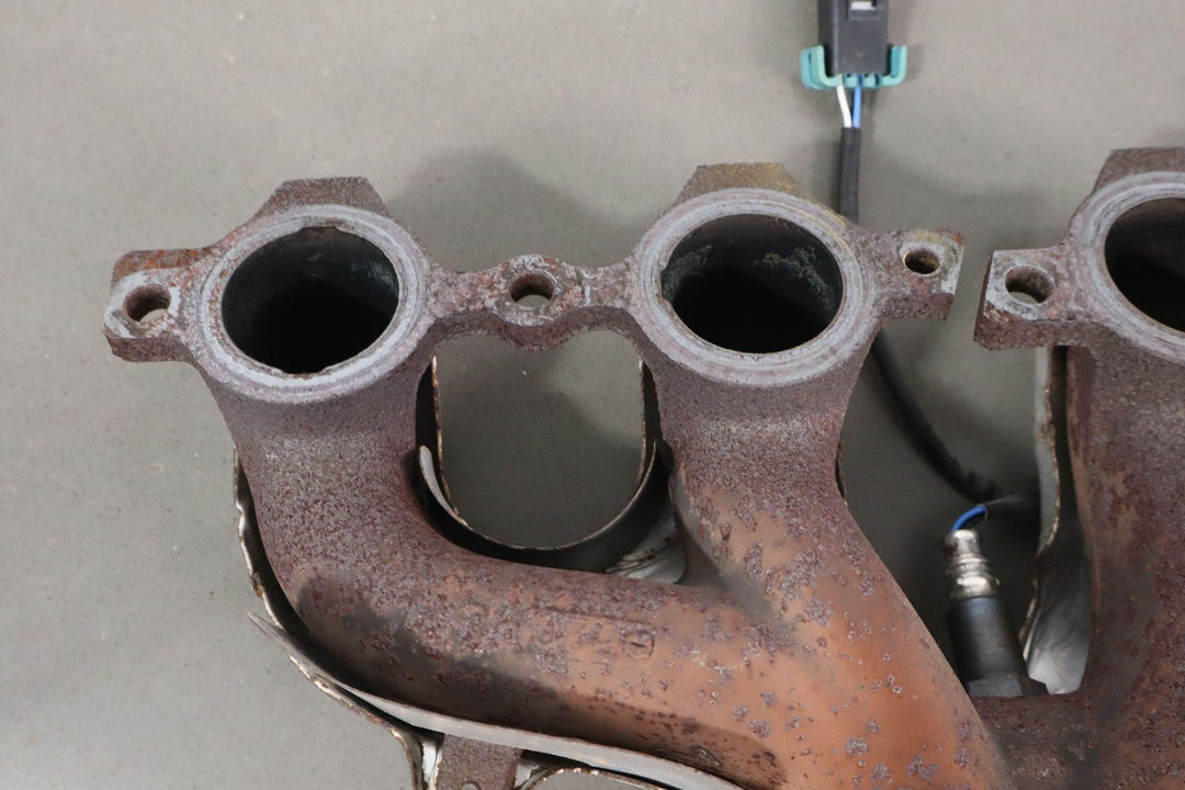 2005 - 2013 C6 Corvette Pair (2) OEM Exhaust Manifolds For LS2 LS3