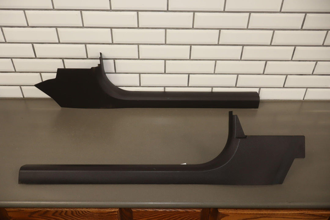 2005 - 2013 C6 Corvette Pair of LH&RH Kick Panel Door Entry Trims