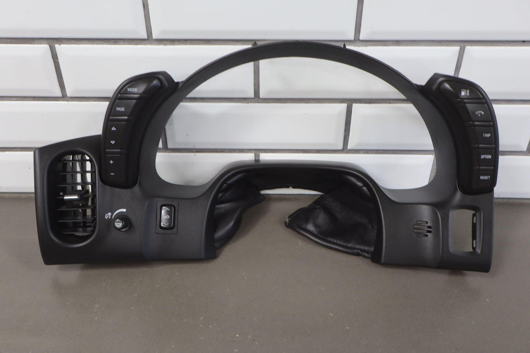 2005 - 2013 C6 Corvette Speedometer Cluster Bezel With Switches