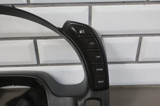 2005 - 2013 C6 Corvette Speedometer Cluster Bezel With Switches