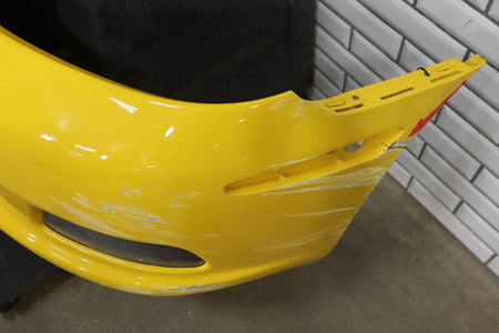2005-2013 Chevrolet Corvette C6 Base Front Bumper Millennium Yellow 79-Damage