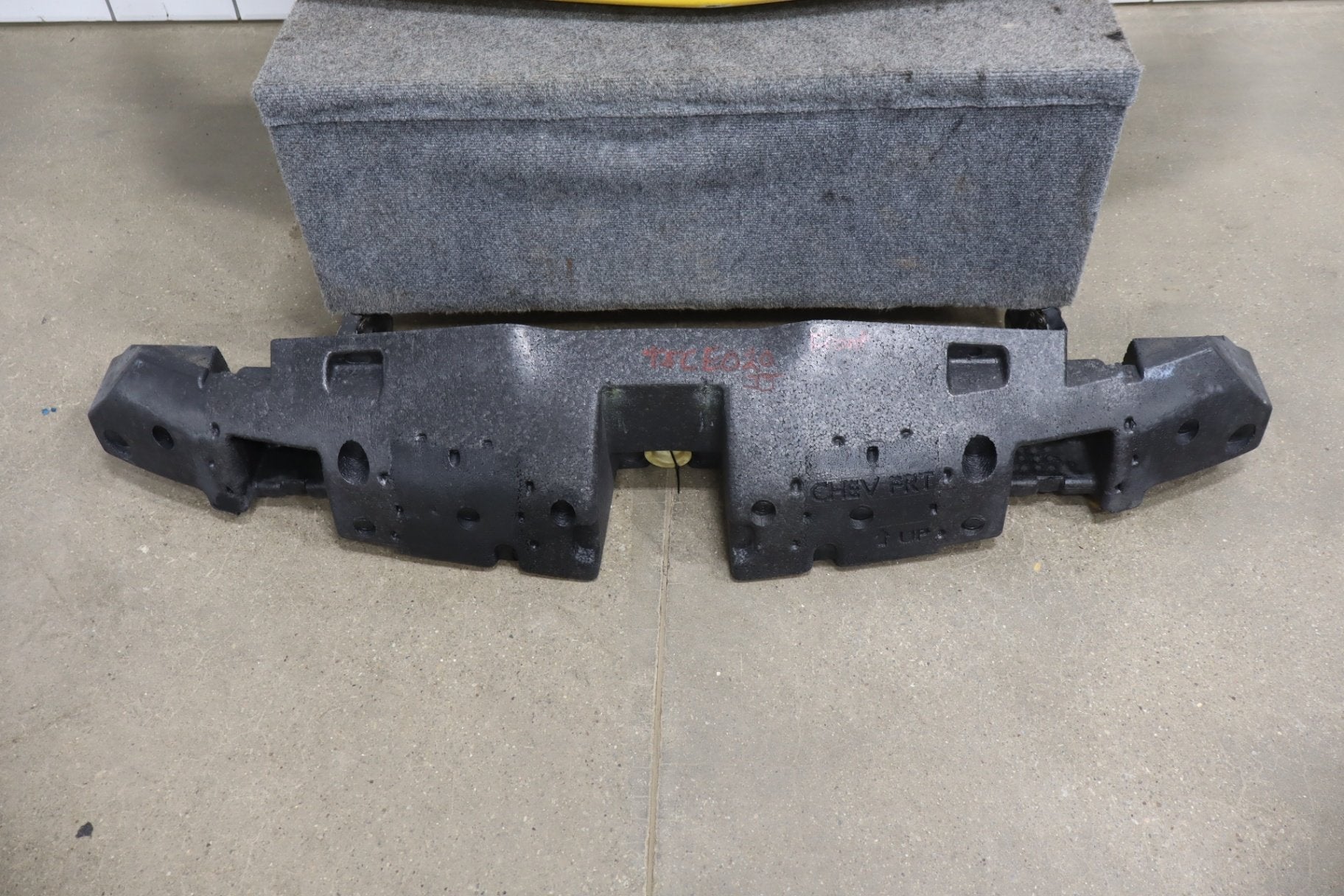 2005-2013 Chevrolet Corvette C6 Base Front Bumper Millennium Yellow 79-Damage