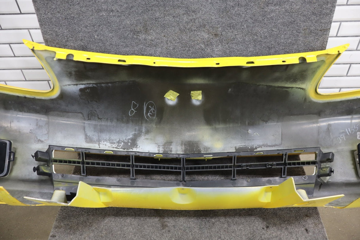 2005-2013 Chevrolet Corvette C6 Base Front Bumper Millennium Yellow 79-Damage