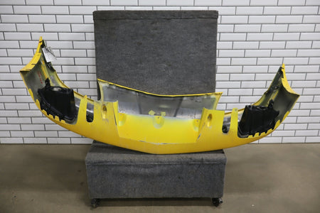 2005-2013 Chevrolet Corvette C6 Base Front Bumper Millennium Yellow 79-Damage