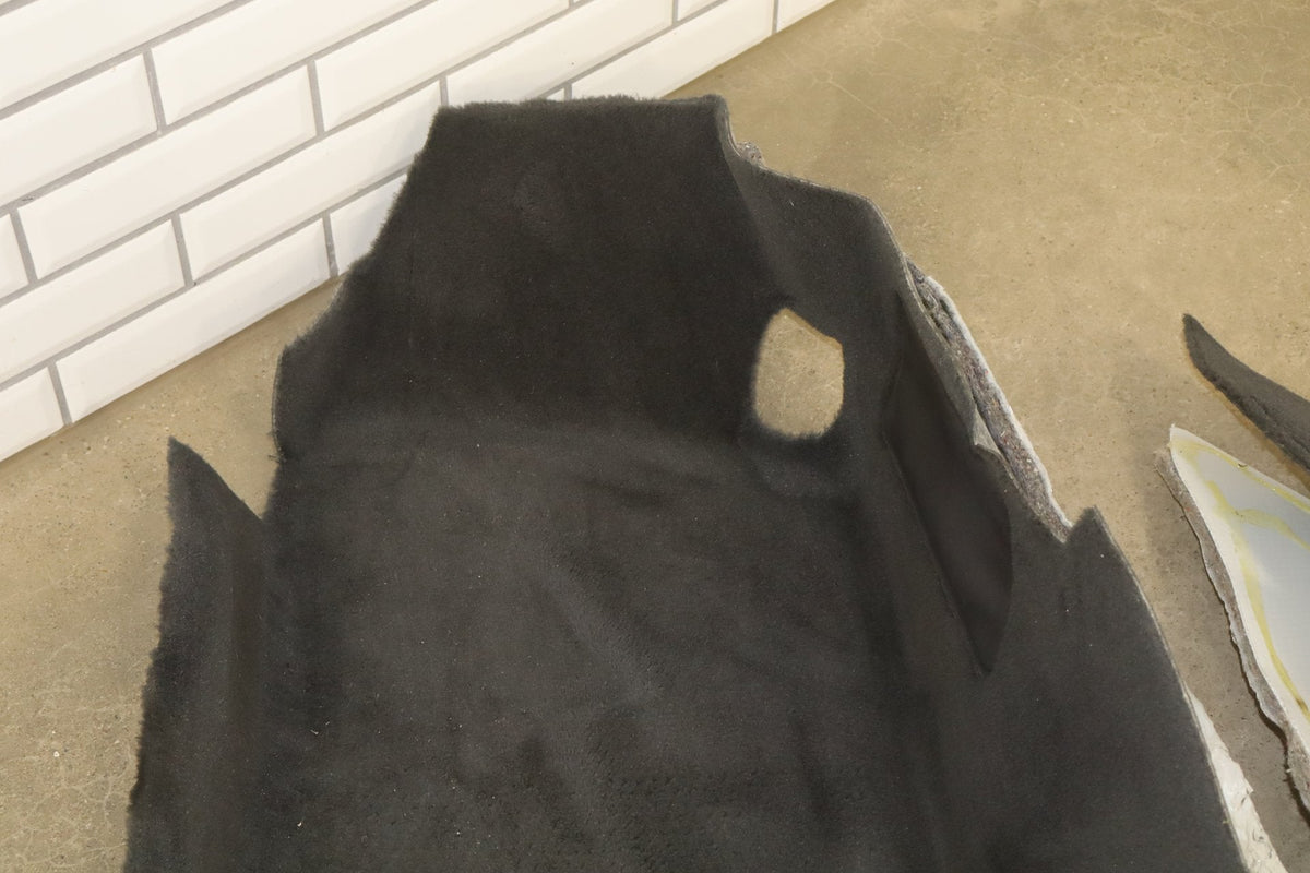 2005-2013 Chevrolet Corvette C6 Cabin Carpet Set Black