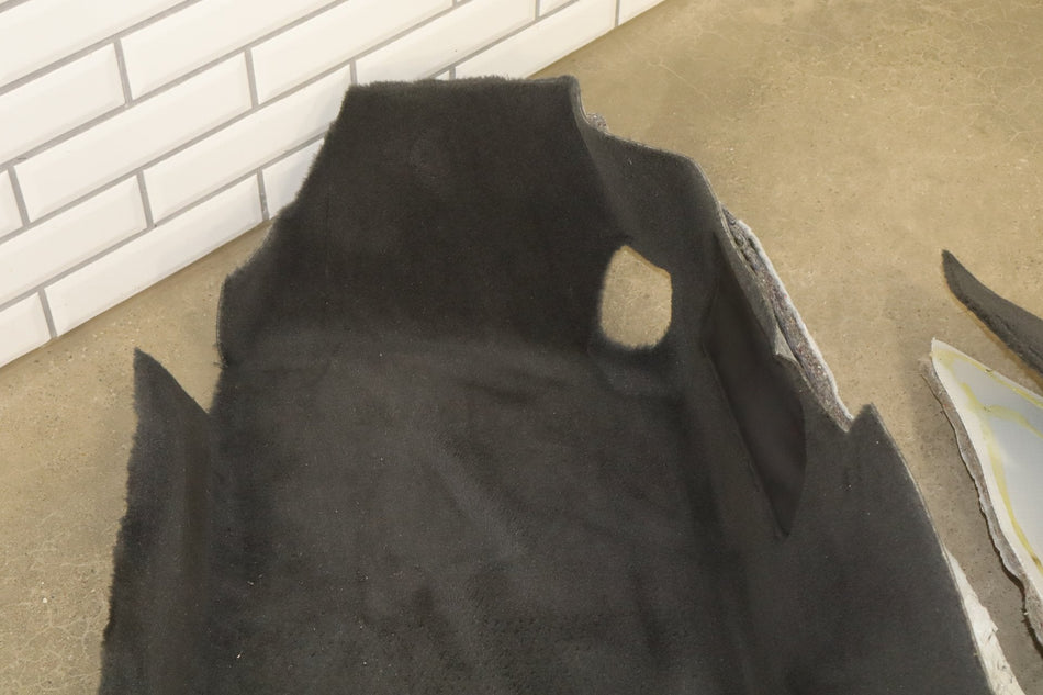 2005-2013 Chevrolet Corvette C6 Cabin Carpet Set Black