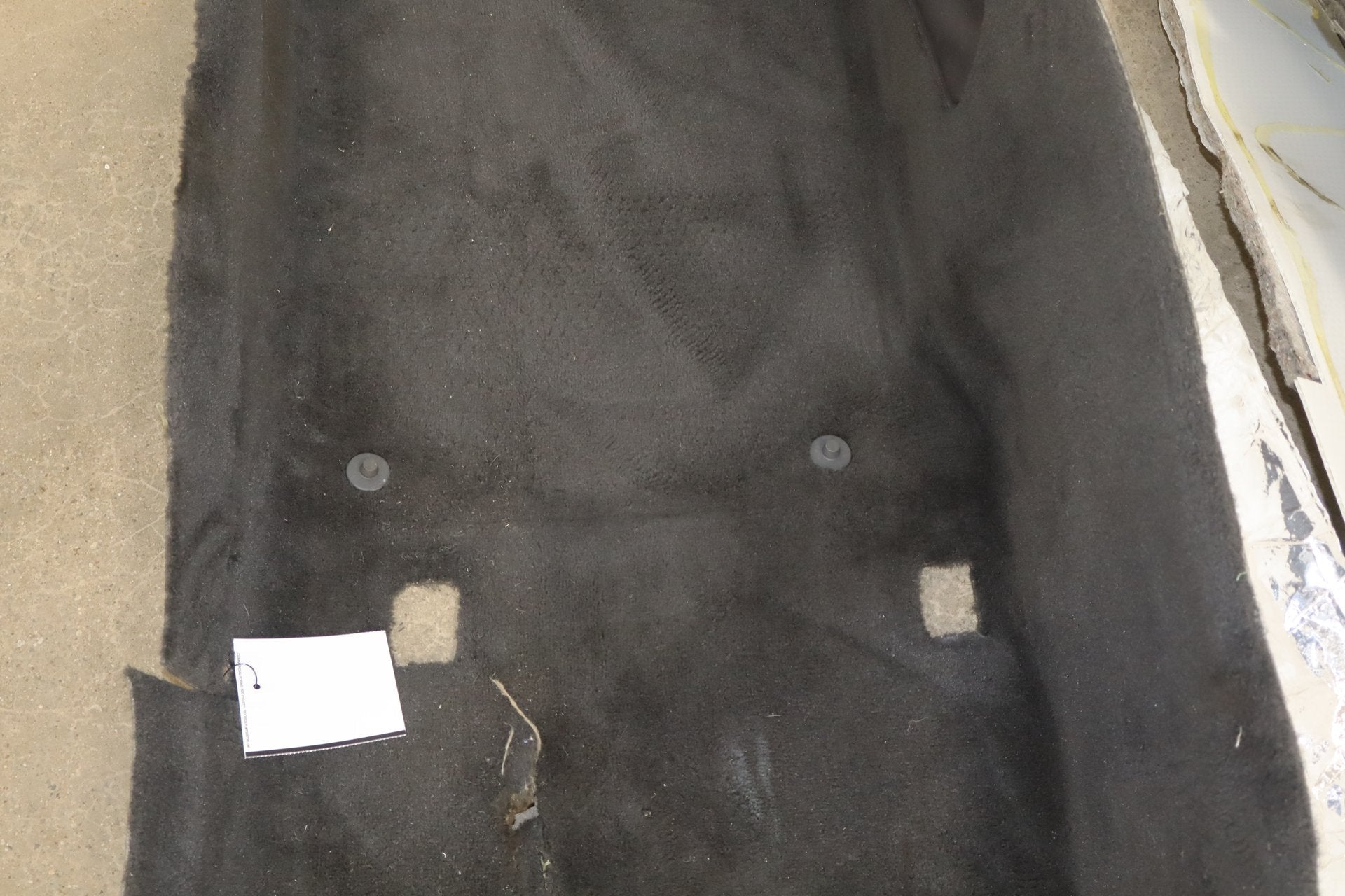 2005-2013 Chevrolet Corvette C6 Cabin Carpet Set Black