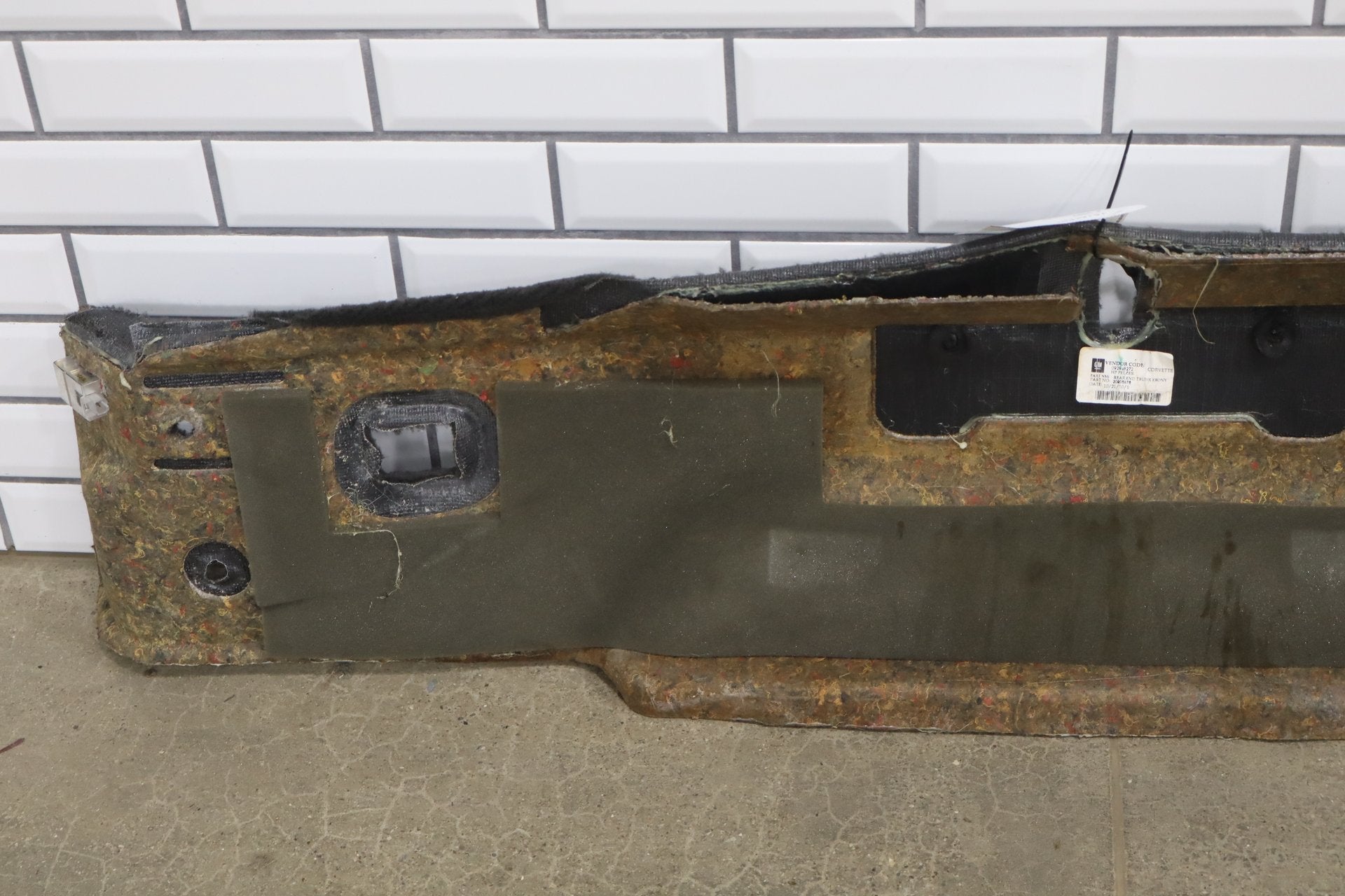 2005-2013 Chevrolet Corvette C6 Coupe Rear Carpet W/ Pockets