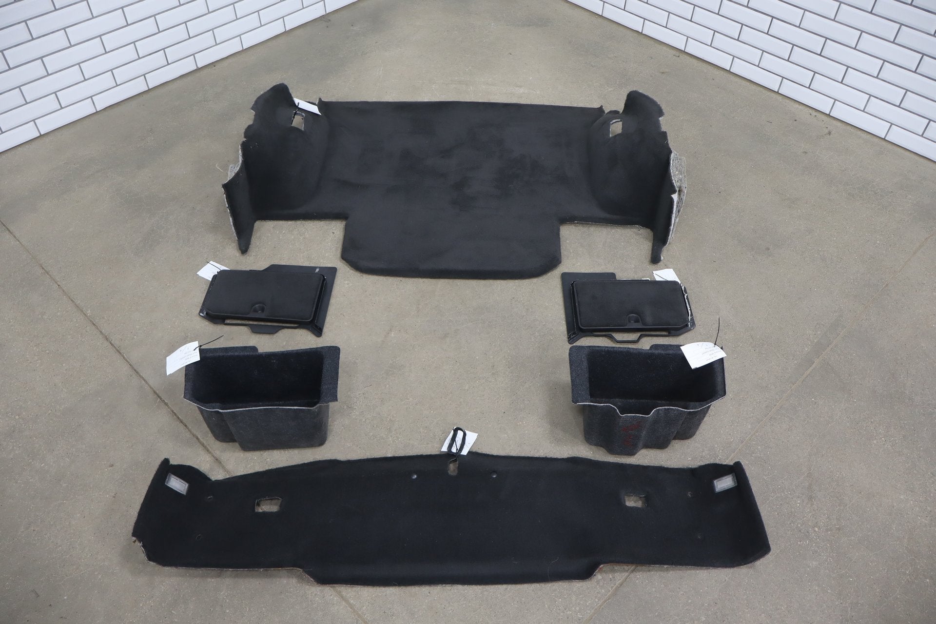 2005-2013 Chevrolet Corvette C6 Coupe Rear Carpet W/ Pockets