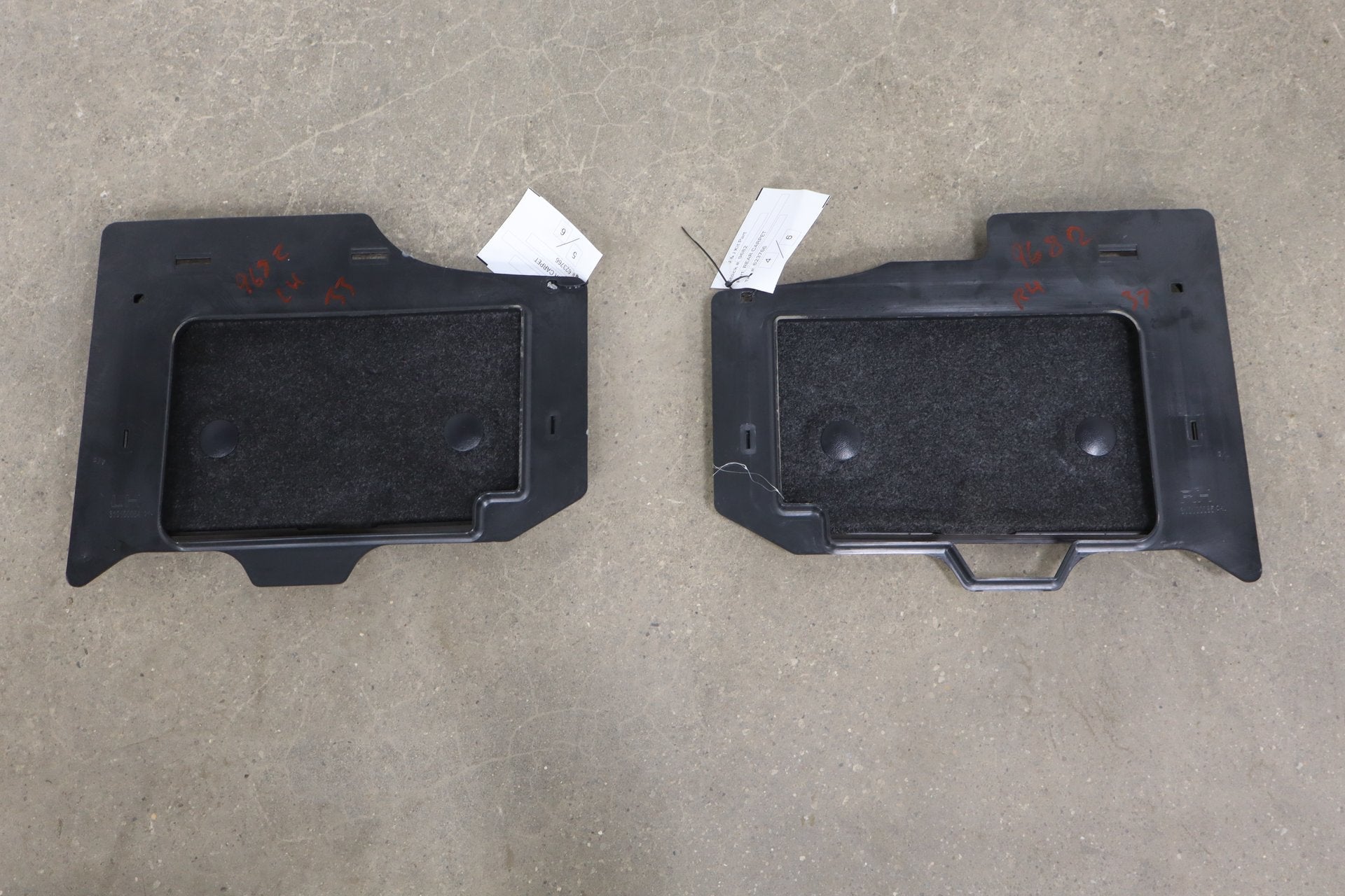2005-2013 Chevrolet Corvette C6 Coupe Rear Carpet W/ Pockets